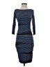 Bailey 44 Stripes Blue Casual Dress Size S - photo 1