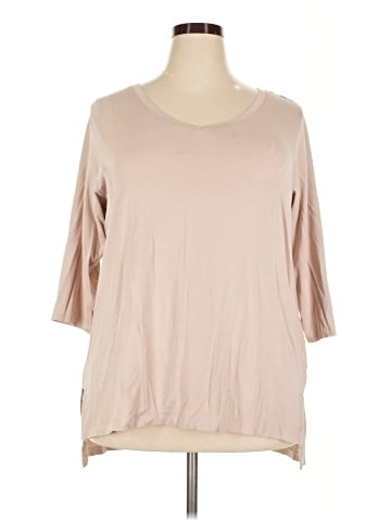 Tahari 3/4 Sleeve T-Shirt (view 1)