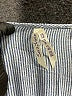 Seraphine Blue 3/4 Sleeve Blouse Size 8 - photo 6