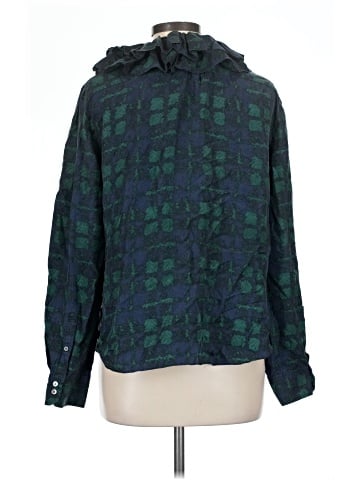 J.Crew Collection Long Sleeve Blouse (view 2)