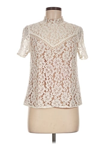 WAYF Short Sleeve Blouse (view 1)