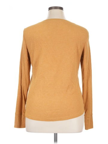 Faded Glory Long Sleeve Henley (view 2)