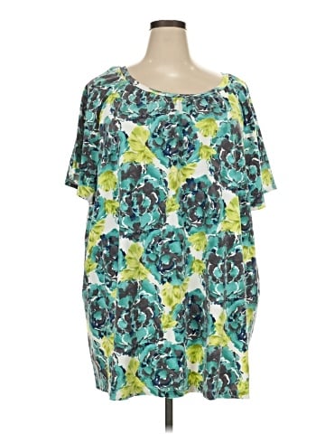 Liz & Me Short Sleeve Blouse (view 1)