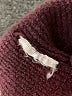 Threads 4 Thought Color Block Burgundy Pullover Sweater Size M - photo 8