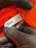 Glam Orange Cocktail Dress Size M - photo 7