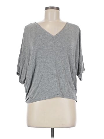 White House Black Market 3/4 Sleeve T-Shirt (view 1)