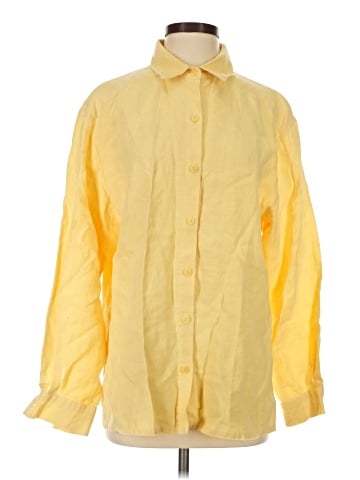 Eileen Fisher Long Sleeve Button-Down Shirt (view 1)