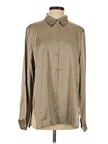 Massimo Dutti Long Sleeve Button-Down Shirt (view 1)