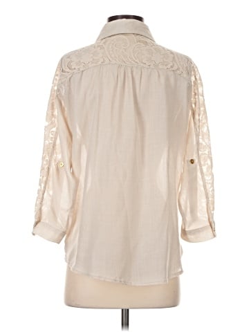 Kut from the Kloth 3/4 Sleeve Button-Down Shirt (view 2)