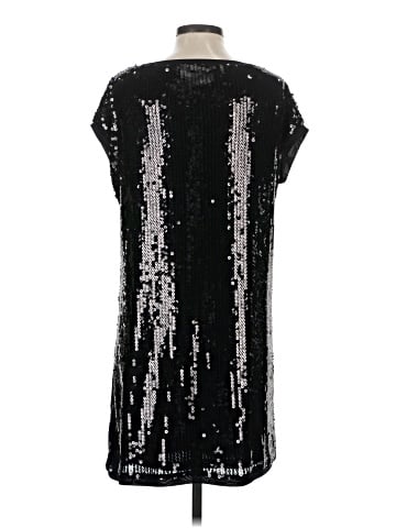 August Silk Cocktail Dress (view 2)