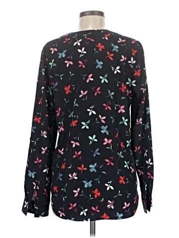 Ann Taylor Factory Long Sleeve Henley (view 2)