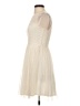 Alya 100% Polyester Ivory Cocktail Dress Size S - photo 5