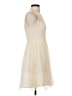 Alya 100% Polyester Ivory Cocktail Dress Size S - photo 4