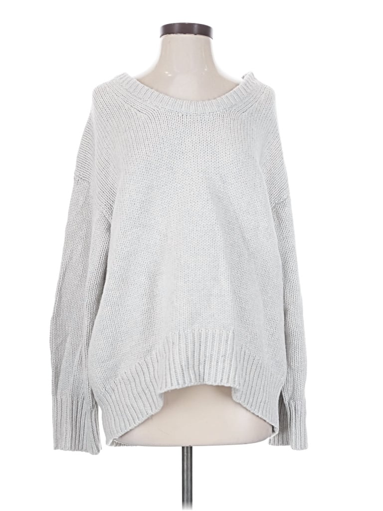 Pre-owned Modern Citizen Pullover Sweater In Silver