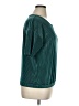 Dantelle Teal Short Sleeve Top Size XL - photo 4