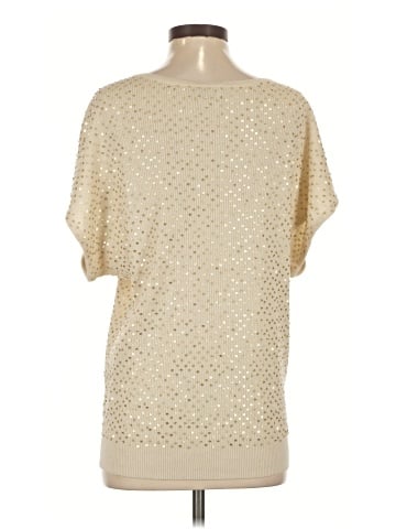 Haute Hippie Short Sleeve Silk Top (view 2)