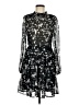 Noisy May 100% Polyester White Black Cocktail Dress Size M - photo 1