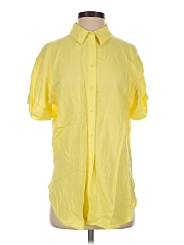 Zara Short Sleeve Button-Down Shirt (view 1)