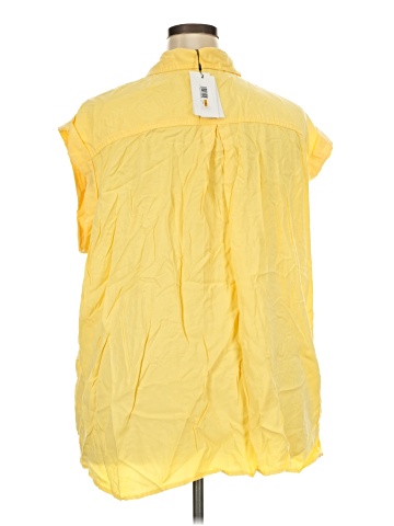 CALVIN KLEIN JEANS Sleeveless Button-Down Shirt (view 2)