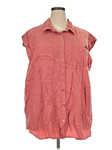 CALVIN KLEIN JEANS Sleeveless Button-Down Shirt (view 1)