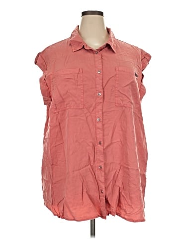 CALVIN KLEIN JEANS Sleeveless Button-Down Shirt (view 1)