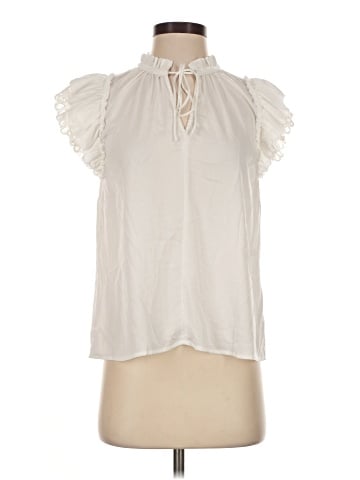 Pookie & Sebastian Sleeveless Blouse (view 1)
