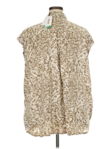 CALVIN KLEIN JEANS Sleeveless Button-Down Shirt (view 2)