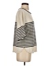 Max Studio Stripes Ivory 3/4 Sleeve T-Shirt Size S - photo 4