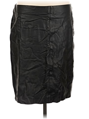 Chico's Faux Leather Skirt (view 1)