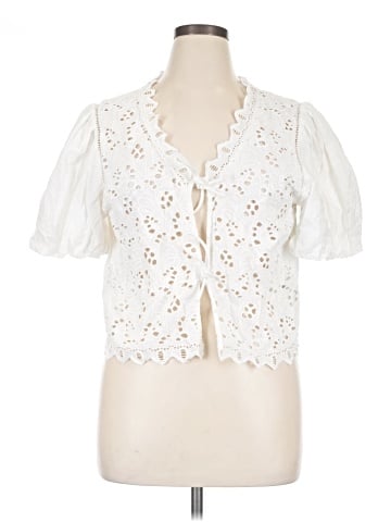 Calypso St. Barth Short Sleeve Blouse (view 1)