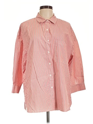 Stateside 3/4 Sleeve Button-Down Shirt (view 1)