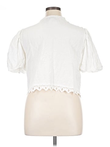 Calypso St. Barth Short Sleeve Blouse (view 2)
