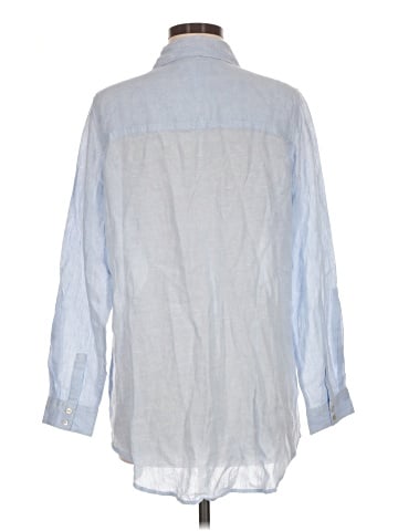 Sigrid Olsen Long Sleeve Button-Down Shirt (view 2)