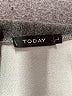 Today 100% Polyester Gray Coat Size L - photo 4