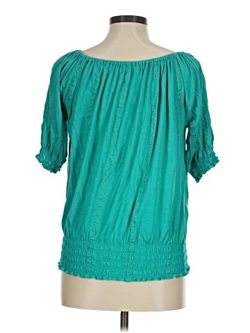 Lauren by Ralph Lauren Short Sleeve Blouse (view 2)