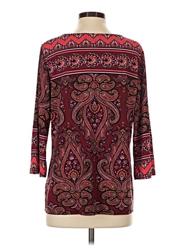 Bob Mackie 3/4 Sleeve Top (view 2)
