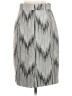 J.Crew Collection Chevron-herringbone Gray Formal Skirt Size 0 - photo 2