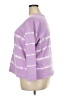 Talbots Outlet 100% Cotton Tie-dye Purple Pullover Sweater Size 2X - photo 5