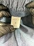 Bcg 100% Polyester Chevron-herringbone Blue Gray Shorts Size S - photo 3