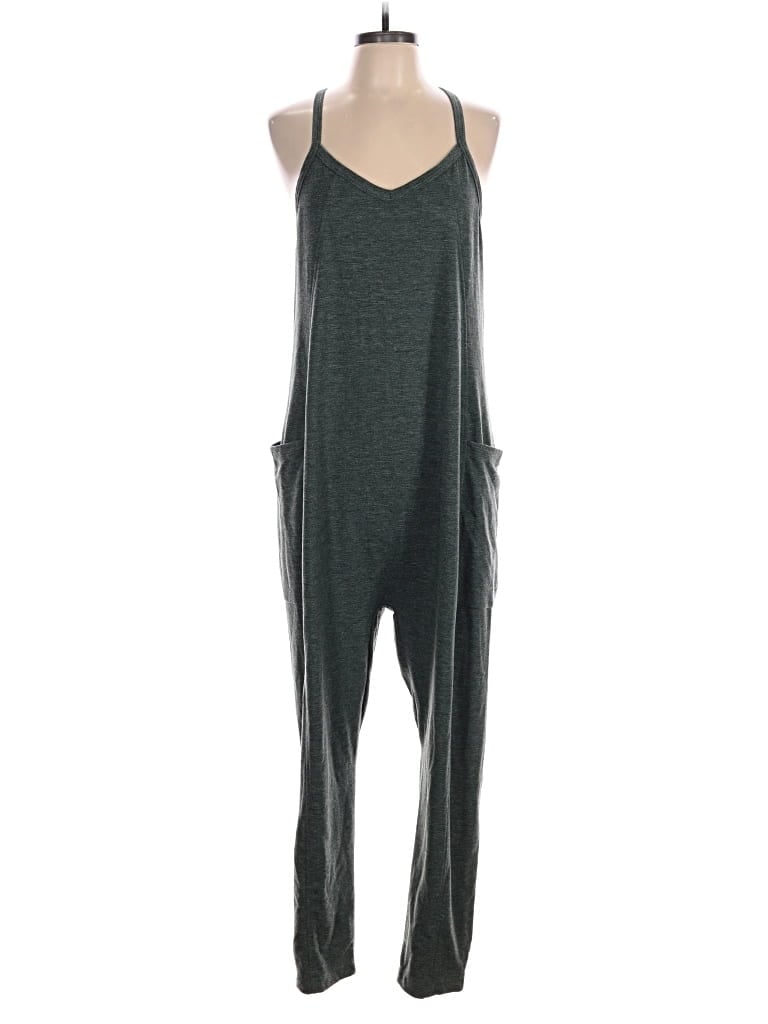 Pre-owned Z By Zella Jumpsuit In Green