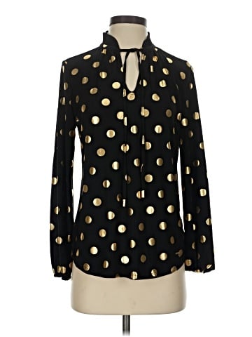Anne Klein Long Sleeve Blouse (view 1)