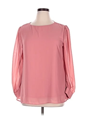 Zenana Long Sleeve Blouse (view 1)