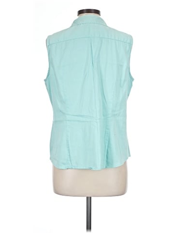 Dana Buchman Sleeveless Button-Down Shirt (view 2)
