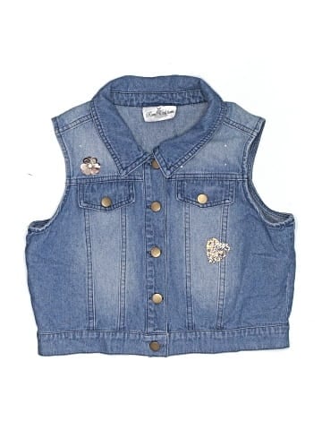 Rare Editions Denim Vest (view 1)