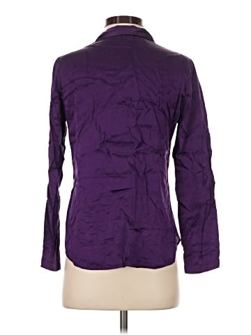 Amanda Uprichard 3/4 Sleeve Silk Top (view 2)
