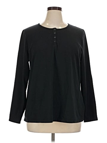 D&Co. Long Sleeve Henley (view 1)