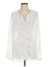 Renuar 100% Polyester Ivory Long Sleeve Blouse Size EU 44 / US 14 - photo 1