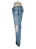 Zara Basic 100% Cotton Graphic Blue Jeans Size 10 - photo 5