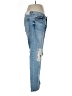 Zara Basic 100% Cotton Graphic Blue Jeans Size 10 - photo 4