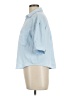 No Comment 100% Polyester Blue 3/4 Sleeve Blouse Size L - photo 5